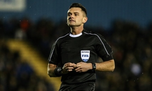 Стал известен главный арбитр матча Лиги Европы «Санта Колома» — «Астана»