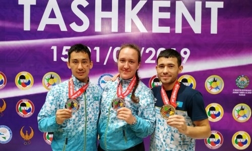 Казахстанцы завоевали три медали на чемпионате Азии по каратэ