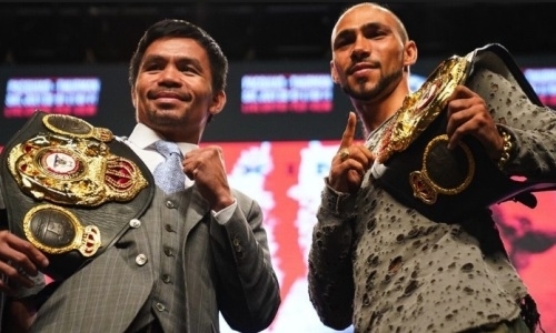 Прямая трансляция титульного боя Мэнни Пакьяо — Кит Турман с уроженцем Казахстана в андекарде