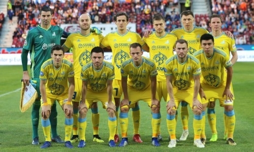 «Астана» назвала состав на матч Лиги европы с «Санта Коломой»