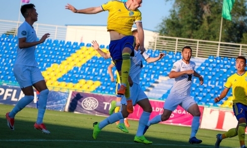 «Жетысу» впервые выиграл у «Иртыша» с разницей в четыре мяча