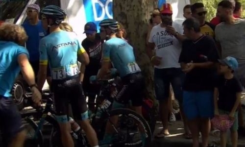 Стали известны неприятные последствия падения капитана «Астаны» на «Тур де Франс»