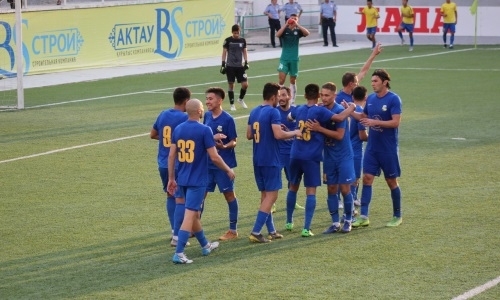 «Каспий» минимально обыграл «Мактаарал» в матче Первой лиги