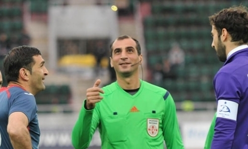 Экс-судья матча молодежных сборных Казахстана и Черногории обслужит игру «Астана» — «Санта Колома»