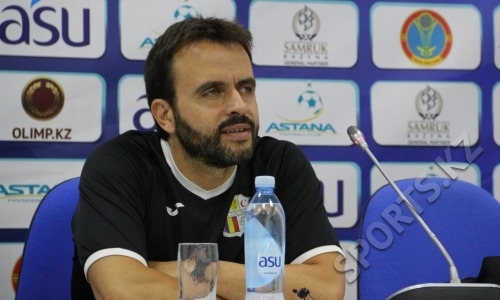 Наставник «Санта-Коломы» высказался о матче с «Астаной» и назвал главное ее преимущество