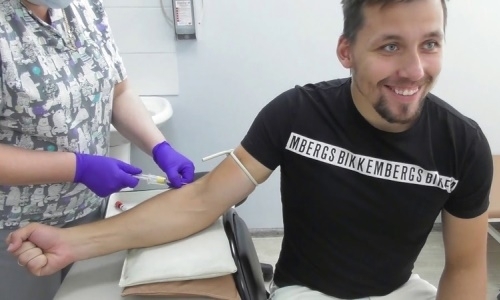 Видео медосмотра игроков «Торпедо»