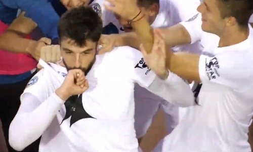 Видео второго гола Витаса матча Премьер-Лиги «Иртыш» — «Окжетпес»