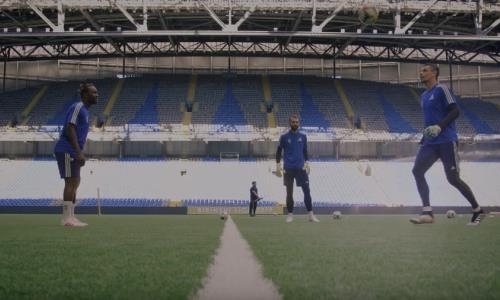 Видео тренировки «Астаны» перед стартом в Лиге Чемпионов