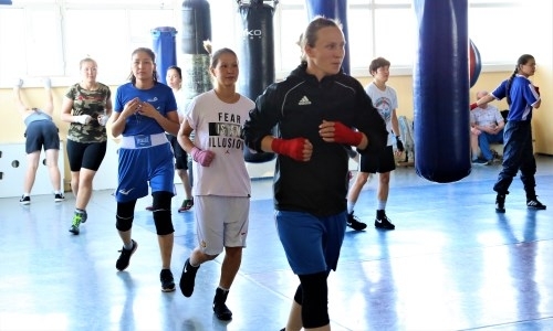 Видео тренировок женской сборной Казахстана перед Кубком Президента-2019