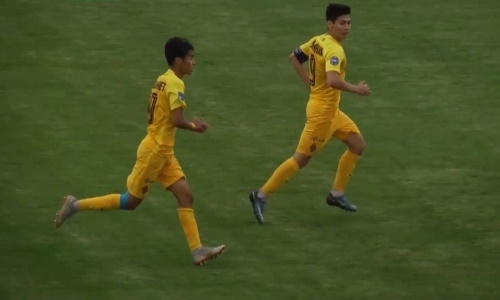 Головой в падении. Видео первого гола Сейдахмета за «Кайрат»