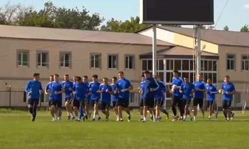 Видео с тренировки «Акжайыка»