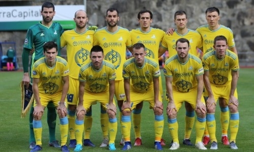 Без Томасова, но с Мубеле. «Астана» назвала стартовый состав на ответный матч с «Санта-Коломой» в ЛЕ