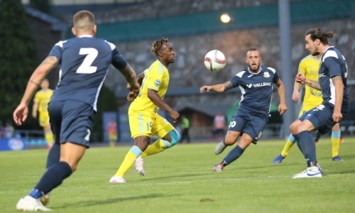 Неожиданным результатом завершился первый тайм ЛЕ «Астана» — «Санта-Колома»