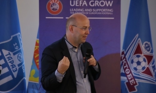 Видео первого дня образовательного семинара УЕФА в штаб-квартире КФФ