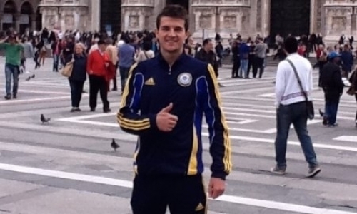 Бывший игрок молодежной сборной Казахстана отличился в европейском чемпионате. Видео
