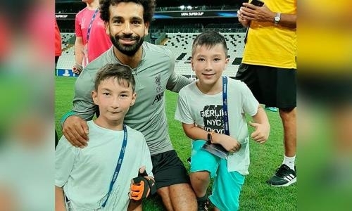 «Казахстанский Ник Вуйчич» побывал на закрытой тренировке звездного «Ливерпуля»