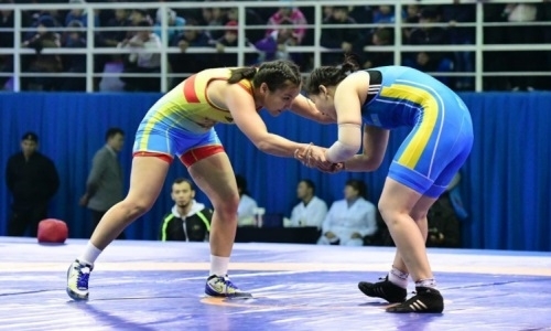 Стал известен состав сборной Казахстана по женской борьбе на чемпионат мира