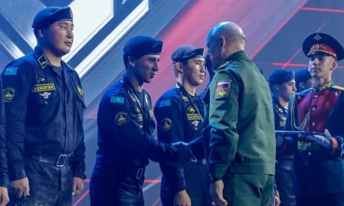 Сборная Казахстана награждена в общекомандном зачете V Армейских международных игр