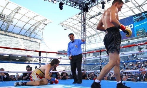 «В Казахстане еще остались боксеры?» Избиение канадца в исполнении Алимханулы вошло в главные события недели