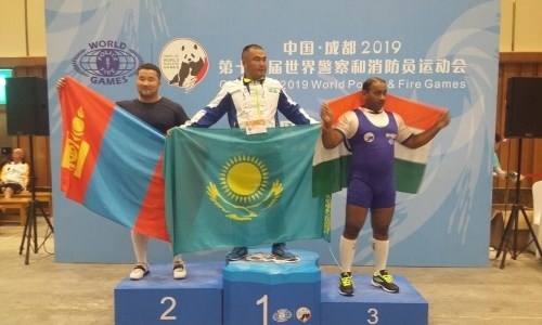 Полицейский из Актау стал призёром всемирных игр полицейских и пожарных