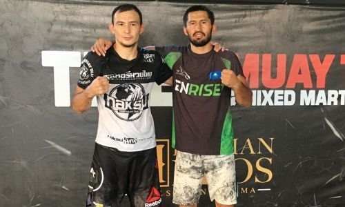 Оспанов готовится к следующему бою в компании бойца UFC