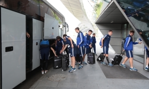 БАТЭ прибыл в Нур-Султан на матч Лиги Европы с «Астаной»