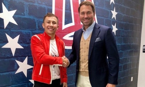 Головкин официально подписал контракт с новым промоутером. Подробности