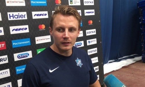 Форвард клуба КХЛ сделал три ассиста и оценил готовность к первой игре сезона с «Барысом»