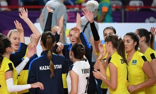 Женская сборная Казахстана уверенно переиграла Индонезию на чемпионате Азии