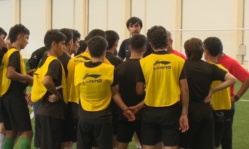 Юношеская сборная Таджикистана приступила к тренировкам перед Кубком Президента РК в Нур-Султане