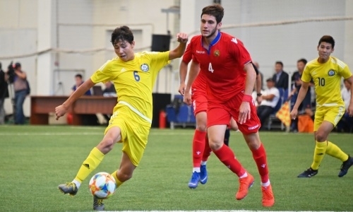 Cборная Казахстана сыграла вничью с Арменией на Кубке Президента РК