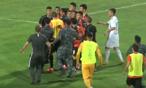 Второй пенальти в ворота «Шахтера» на 96-й минуте принес победу «Ордабасы»