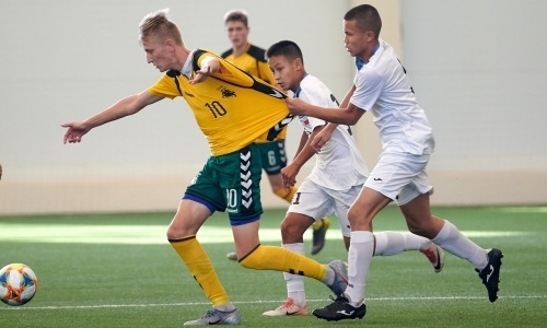 Юношеская сборная Литвы всухую обыграла сверстников из Кыргызстана в Кубке Президента РК