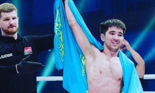 «Звезда ММА» из Казахстана с разбитым носом побил бразильца на турнире M-1