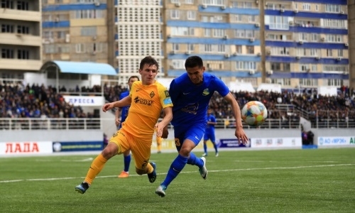 «Каспий» одержал четвертую победу кряду в матче Первой лиги