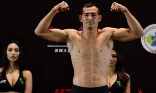 Казах Дамир Исмагулов прошел взвешивание перед третьим боем в UFC