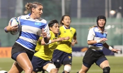 Женская сборная Казахстана по регби-7 стартовала с победы на чемпионате Азии