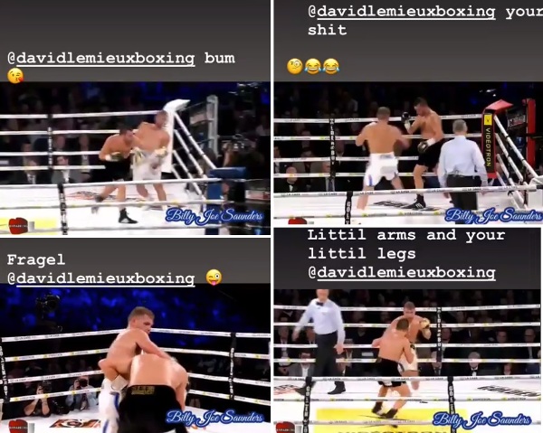 «Мешок и дерьмо». Сондерс грязно потроллил бывшего соперника Головкина