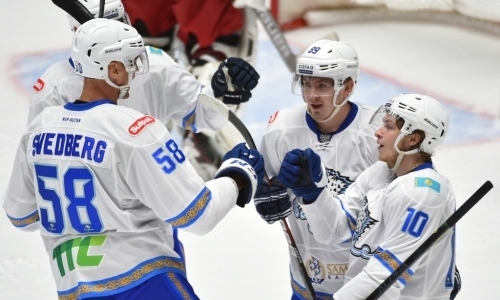 Видео лучших моментов победного матча «Барыса» с «Автомобилистом» на Кубке Президента РК