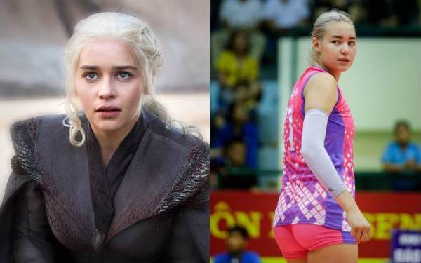 Как Дейнерис Таргариен. Волейболистка из Казахстана покорила своей красотой Вьетнам. Фото