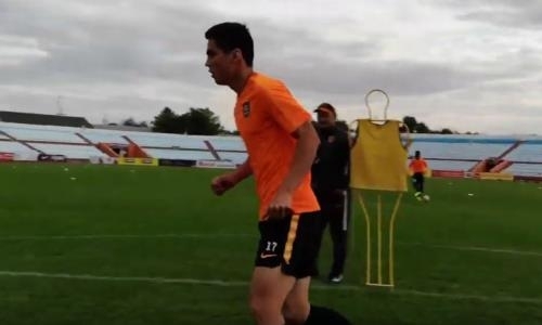 Видео тренировки «Шахтера»