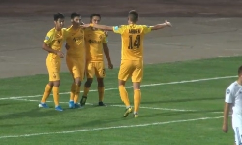 Видео гола Исламхана матча Премьер-Лиги «Тараз» — «Кайрат»