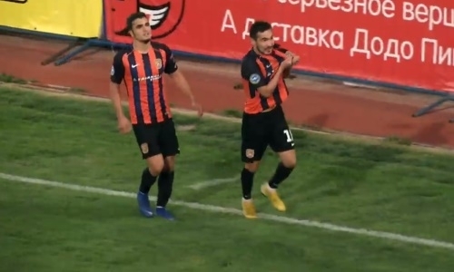 Видео гола Нургалиева матча Премьер-Лиги «Шахтёр» — «Кайсар»