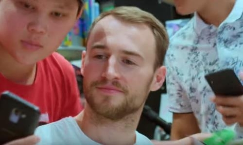 Видео встречи футболистов «Астаны» с болельщиками