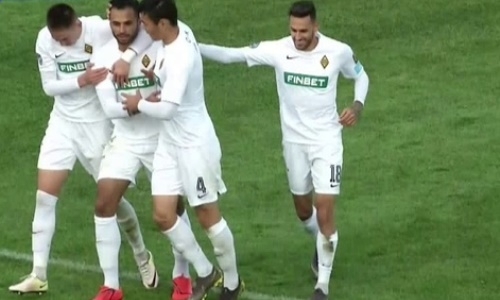 Видео гола Эсеолы матча Премьер-Лиги «Шахтёр» — «Кайрат»