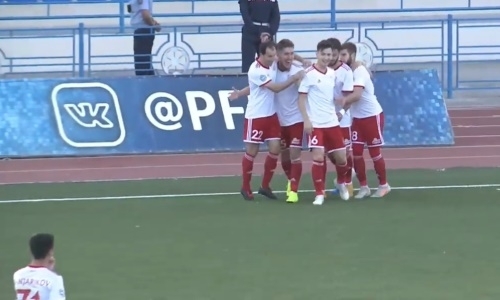 Видео гола Аймбетова матча Премьер-Лиги «Кайсар» — «Актобе»