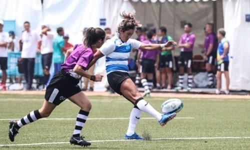 Женская команда Казахстана по регби-7 уступила в матче за «бронзу» чемпионата Азии