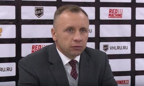 «Настоящий мужской хоккей». Наставник «Рубина» остался доволен своей командой в матче с «Сарыаркой»