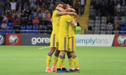 Завершился первый тайм матча Кипр — Казахстан отбора ЕВРО-2020