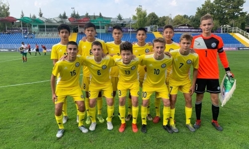 Юношеская сборная Казахстана проиграла Словакии на «Кубке Развития УЕФА»